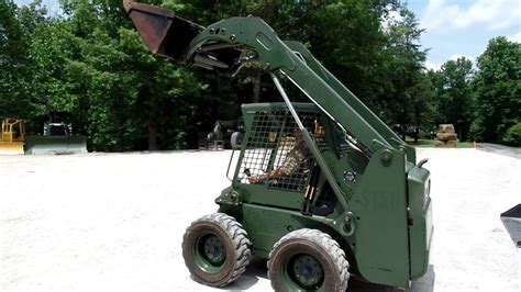 salvage skid steer sale|military surplus skid steers.